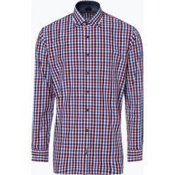 OLYMP Casual modern fit - Koszula męska, czerwony. Czerwone koszule męskie na spinki OLYMP Casual modern fit, l, w kratkę. Za 199,95 zł.