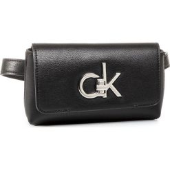 Saszetka nerka CALVIN KLEIN - Re-Lock Belt Bag K60K606498 BAX. Czarne nerki damskie Calvin Klein, bez wzorów, ze skóry ekologicznej, młodzieżowe, bez dodatków. Za 399,00 zł.