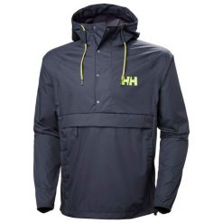 Helly Hansen Kurtka Męska Loke Packable Anorak Graphite Blue M. Szare kurtki sportowe męskie Helly Hansen, m, bez wzorów, długie, bez kaptura, trekkingowe. W wyprzedaży za 279,00 zł.