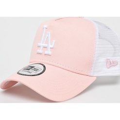 New Era - Czapka. Białe czapki damskie New Era, bez wzorów, z bawełny. W wyprzedaży za 79,90 zł.