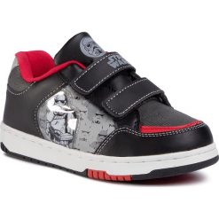 Sneakersy STAR WARS - SCP23-5821LC Black. Szare trampki chłopięce Star Wars, z motywem z bajki, ze skóry ekologicznej, retro, na rzepy. Za 89,99 zł.