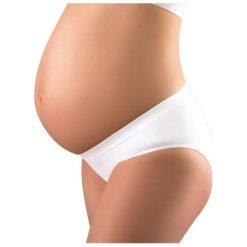 Bielizna ciążowa: Figi dla kobiet w ciąży XXL białe (ON-1047)