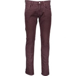 Dżinsy "Anbass" - Regular fit - w kolorze bordowym. Czerwone jeansy męskie Replay, m, w paski, klasyczne. W wyprzedaży za 219,95 zł.