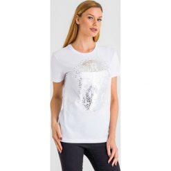T-SHIRT SIDNEY john richmond. T-shirty damskie John Richmond, l, bez wzorów, z materiału, bez kołnierzyka. W wyprzedaży za 367,20 zł.