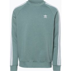 Adidas Originals - Męska bluza nierozpinana, zielony. Zielone bluzy męskie adidas Originals, m, w paski, bez kołnierzyka, bez rękawów, bez kaptura. Za 279,95 zł.