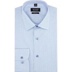 Koszula versone 2822 długi rękaw slim fit niebieski. Niebieskie koszule męskie Recman, m. Za 159,00 zł.