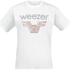 Weezer Flying W T-Shirt biały. Białe t-shirty męskie Weezer, l. Za 74,90 zł.