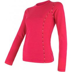 Sensor Damska Koszulka Merino Air Magenta S. Różowe koszulki damskie termoaktywne marki Sensor, s, bez wzorów, z wełny, bez kołnierzyka, z długim rękawem, długie, bez kaptura, outdoorowe. W wyprzedaży za 159,00 zł.
