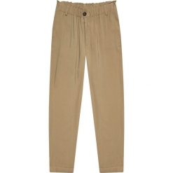 Spodnie typu baggy. Spodnie damskie Moodo, s, bez wzorów, z poliesteru. Za 99,99 zł.