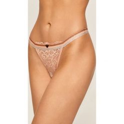 Emporio Armani - Stringi. Różowe majtki damskie Emporio Armani, l, z elastanu. W wyprzedaży za 99,90 zł.