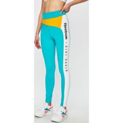 Reebok Classic - Legginsy Gigi Hadid. Niebieskie spodnie damskie Reebok Classic, s, bez wzorów, z elastanu. W wyprzedaży za 179,90 zł.