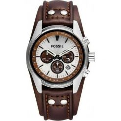 Fossil - Zegarek CH2565. Pomarańczowe, cyfrowe zegarki męskie marki Fossil, metalowe. Za 449,90 zł.