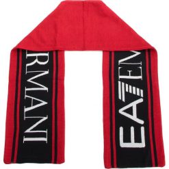 Szal EA7 EMPORIO ARMANI - 275815 8A306 00074 Rosso. Czerwone szaliki damskie marki EA7 Emporio Armani, z materiału. Za 399,00 zł.