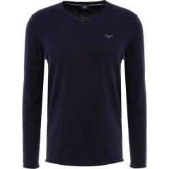 JOOP! Jeans GIANNI EXCLUSIVE Sweter navy. Szare swetry klasyczne męskie marki JOOP! Jeans, m, z nadrukiem, z bawełny. Za 419,00 zł.