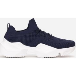 Granatowe Buty Sportowe Linei. Niebieskie buty sportowe męskie Born2be, bez zapięcia. W wyprzedaży za 74,99 zł.