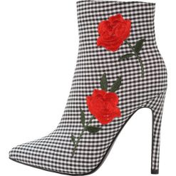 Botki damskie lity: Public Desire BERMUDA Botki na obcasie red
