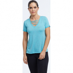 Koszulka "Riley" w kolorze turkusowym. Niebieskie t-shirty damskie BALANCE COLLECTION, xs. W wyprzedaży za 65,95 zł.