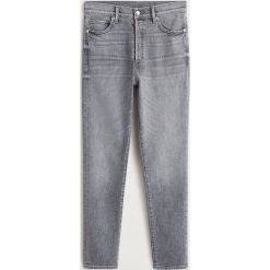 Mango - Jeansy Gisele. Szare jeansy damskie Mango, z podwyższonym stanem. Za 139,90 zł.