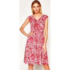 Sukienka codzienna Weekend Max Mara Thomas 56211001600. Czerwone sukienki damskie Weekend Max Mara, na co dzień, m, bez wzorów, z bawełny, bez kołnierzyka, bez rękawów, proste. Za 789,00 zł.