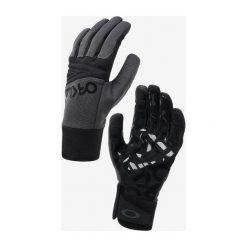Oakley Factory Park Rękawiczki Czarny Szary. Szare rękawiczki męskie Oakley, bez wzorów, z elastanu. Za 154,95 zł.