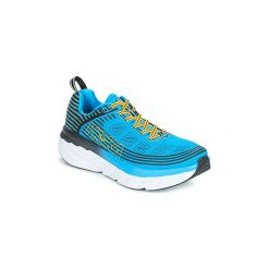 Buty do biegania Hoka one one BONDI 6. Niebieskie buty sportowe męskie marki Hoka One One, bez zapięcia, do biegania. Za 599,99 zł.