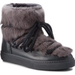 Buty INUIKII - Sneaker 70202-9 Rabbit Grey. Szare kozaki damskie Inuikii, na zimę, ze skóry, na niskim obcasie, bez zapięcia. W wyprzedaży za 989,00 zł.