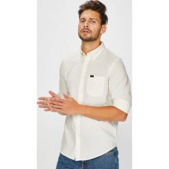 Lee - Koszula. Szare koszule męskie na spinki marki Lee, xl, z bawełny, button down, z długim rękawem. Za 219,90 zł.