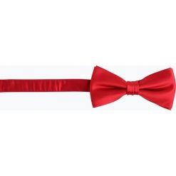 OLYMP Luxor modern Fit - Muszka męska z jedwabiu, czerwony. Czerwone muszki męskie OLYMP Luxor modern Fit, bez wzorów, z jedwabiu. Za 149,95 zł.
