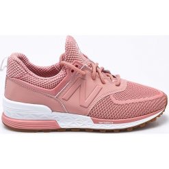 New Balance - Buty WS574WC. Pomarańczowe buty damskie do fitnessu marki New Balance, z materiału. W wyprzedaży za 399,90 zł.