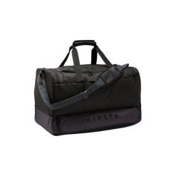 TORBA SPORTOWA Hardcase 75 litrów. Czarne torby męskie sportowe marki KIPSTA, z poliesteru, sportowe, małe. Za 109,99 zł.