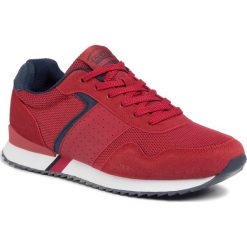 Sneakersy LANETTI - MP07-91238-03 Red. Czerwone sneakersy męskie Lanetti, bez zapięcia. Za 139,99 zł.