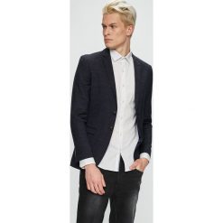 Premium by Jack&Jones - Marynarka Mario. Szare garnitury męskie Premium by Jack&Jones, bez wzorów, z bawełny. W wyprzedaży za 129,90 zł.