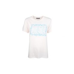 T-shirty z krótkim rękawem Diesel 00S7WR-00CZJ-37L/ T-Silly. Różowe t-shirty damskie Diesel, s, bez wzorów, bez kołnierzyka. Za 109,00 zł.