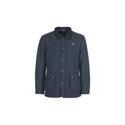 Kurtki krótkie Gant THE CENTRAL POND QUILTER. Niebieskie kurtki męskie GANT, s, bez wzorów, krótkie, bez kaptura. W wyprzedaży za 1043,40 zł.