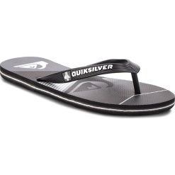 Japonki QUIKSILVER - AQYL100564 Xkks. Czarne klapki męskie Quiksilver, bez wzorów, z tworzywa sztucznego. W wyprzedaży za 69,00 zł.