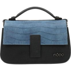 Nobo - Torebka. Szare torebki klasyczne damskie marki Nobo, w paski, z materiału, duże. W wyprzedaży za 99,90 zł.