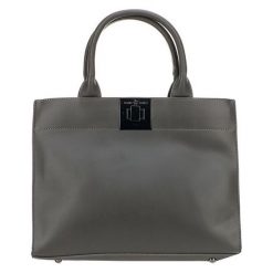 David Jones Dark Torebka Damska Grey cm4001. Szare torebki klasyczne damskie marki David Jones, bez wzorów, bez dodatków. W wyprzedaży za 132,00 zł.