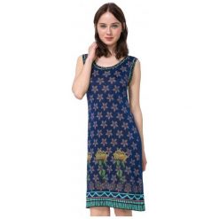 Sukienki: Desigual Sukienka Damska Danielle S Niebieski