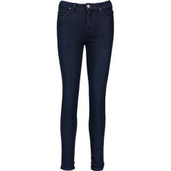 Dżinsy "Scarlett" - Skinny fit - w kolorze granatowym. Niebieskie jeansy damskie Lee, l, w paski, z podwyższonym stanem. W wyprzedaży za 175,95 zł.
