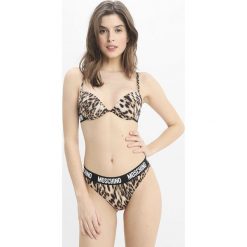 Biustonosze: Moschino Underwear ANIMALIER THEME Biustonosz pushup black