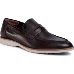 Mokasyny QUAZI - QZ-08-04-000679 105. Pomarańczowe mokasyny męskie QUAZI, ze skóry, eleganckie. Za 269,00 zł.