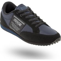 SNEAKERSY Versace Jeans Couture. Czarne sneakersy męskie Versace Jeans Couture, na sznurówki. Za 559,00 zł.