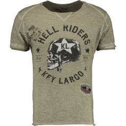 T-shirty męskie: Key Largo HELL RIDERS Tshirt z nadrukiem khaki