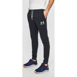 Under Armour - Spodnie. Czarne spodnie męskie Under Armour, s, bez wzorów, z bawełny. Za 199,90 zł.
