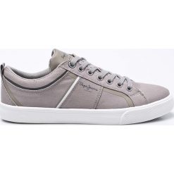 Pepe Jeans - Tenisówki Harper Basic. Szare tenisówki męskie marki Pepe Jeans, z jeansu, na sznurówki. W wyprzedaży za 239,90 zł.