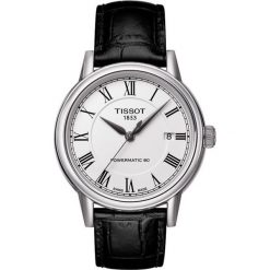 RABAT ZEGAREK TISSOT T-CLASSIC T085.407.16.013.00. Białe zegarki męskie TISSOT, ze stali. W wyprzedaży za 1931,60 zł.
