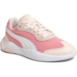 Sneakersy PUMA - Ekstra Jr 372412 03 Peony/Rosewater/Puma White. Różowe półbuty damskie Puma, bez wzorów, ze skóry ekologicznej, bez obcasa, na płaskiej podeszwie, bez zapięcia. Za 249,99 zł.