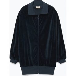 Bluza "Isacboy" w kolorze granatowym. Niebieskie bluzy damskie American Vintage, bez wzorów, z weluru, bez rękawów, bez kaptura. W wyprzedaży za 229,95 zł.