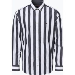 Tommy Hilfiger - Koszula męska, niebieski. Niebieskie koszule męskie TOMMY HILFIGER, m, bez wzorów, bez kołnierzyka, bez rękawów. Za 299,95 zł.