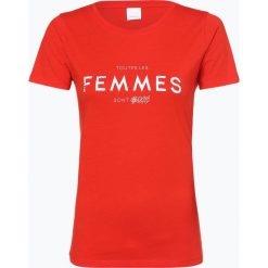 BOSS Casual - T-shirt damski – Tefemme, czerwony. Czerwone t-shirty damskie marki BOSS Casual, l. Za 219,95 zł.